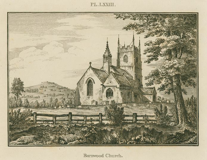 Gloucester, Barnwood Church, 1803