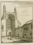 Tewkesbury Abbey, the West End, 1803