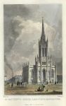 Lancashire, Manchester, Camp Field, St.Matthew's Church, 1831