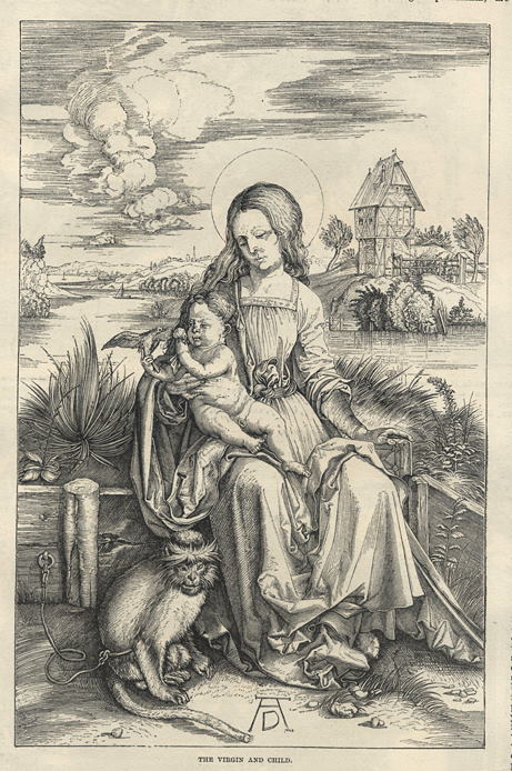 Albrecht Durer, The Virgin and Child, 1851