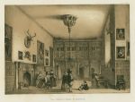 Oxfordshire, Wroxton Abbey, the Hall, 1849 / 1872