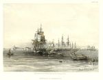 Egypt, coast off Alexandria, David Roberts, 1855
