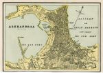 Egypt, Alexandria plan, c1880
