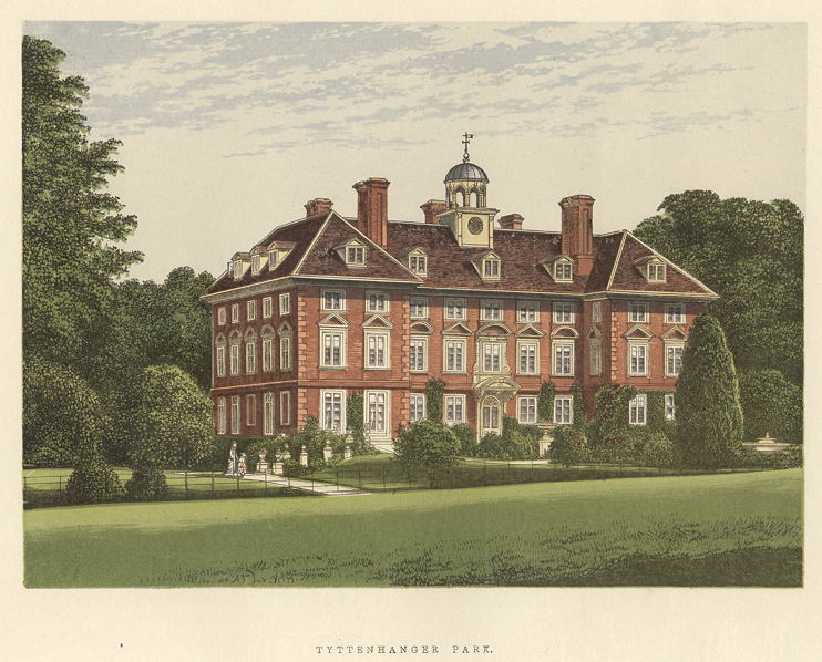 Hertfordshire, Tyttenhanger Park, 1880