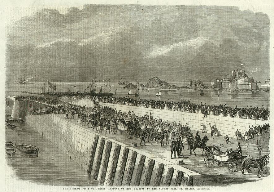 Jersey, Queen Victoria's visit, 1859
