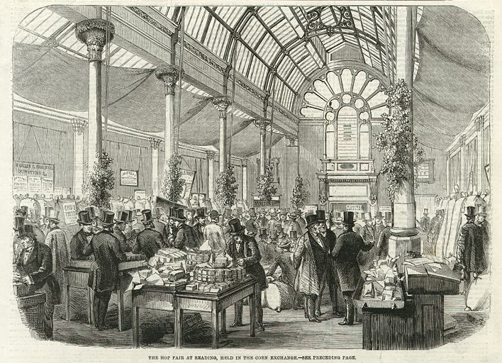 Berkshire, Reading, the Hop Fair, 1859