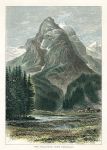 Switzerland, the Wellhorn from Rosenlaui, 1875