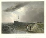 Sussex, Old Pier at Littlehampton, 1851