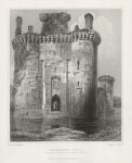 Scotland, Caerlaverock Castle, 1848