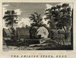 Kent, The Chiding (Judgement) Stone, 1786