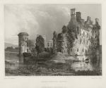 Scotland, Caerlaverock Castle, 1848
