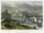 Devon, Plymouth from Mt. Batten, 1850