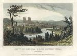 Devon, Exeter from Exwick Hill, 1848