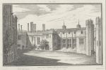 Gloucestershire, Berkeley Castle, Inner Court, 1803