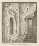 Gloucestershire, Berkeley Castle, Keep entrance, 1803