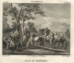 Halte de Bohemiens, after Wouwermans, 1814