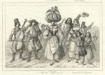 Poland, Fete des Moissonneurs, 1843
