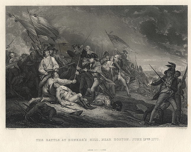 Battle of Bunkers Hill, (in 1775), 1860