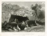 Jerusalem, Tombs of the Kings, 1840