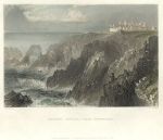 Scotland, Slaines Castle, 1842