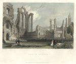 Scotland, Abbey of Arbroath, 1842