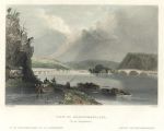 USA, View of Northumberland on the Susquehanna, 1840