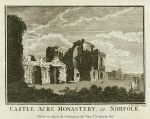 Norfolk, Castle Acre Monastery, 1786