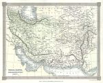 Iraq, Iran, Afghanistan & Pakistan map, 1841