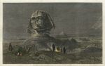 Egypt, 'The Sphinx at Midnight', 1862