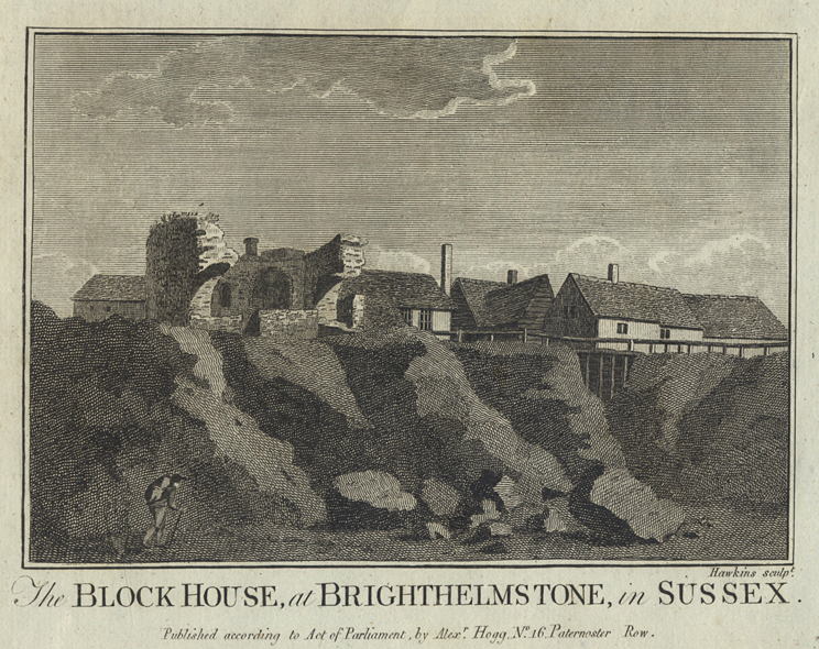Sussex, Block House at Brighton, 1786