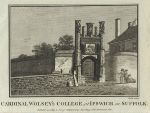 Suffolk, Ipswich, Cardinal Wolsey's College, 1786