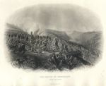 Battle of Inkermann - Charge of the Guards, in 1854, published 1862
