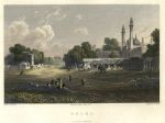 India, Delhi view, 1832