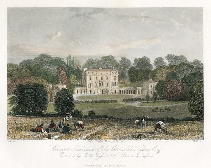 Surrey, Woodcote Park, 1850