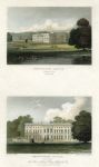 Yorkshire, Wentworth Castle (2 views), 1829