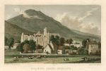 Scotland, Melrose Abbey, 1830