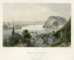Germany, Coblenz and Ehrenbreitstein, on the Rhine, 1841