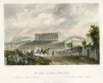 Greece, Athens, Temple of Theseus, 1841