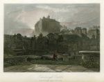 Scotland, Edinburgh Castle, 1835
