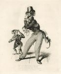 Monkeyana caricature by Thomas Landseer, 1828