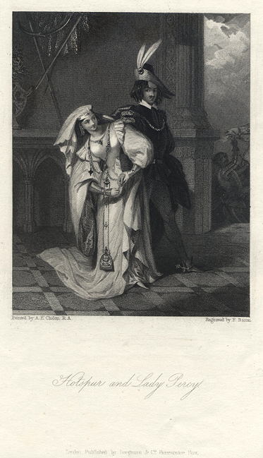 Hotspur & Lady Percy (Henry IV, pt.1), 1832
