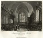 Surrey, Gatton Church Interior, 1845