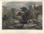 Scotland, Craignethan Castle, 1835