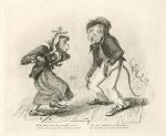 Love at First Sight. Monkeyana caricature by Thomas Landseer, 1828