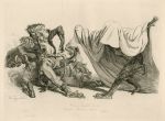 Impotence of the Uniform. Monkeyana caricature by Thomas Landseer, 1828