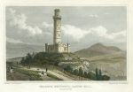 Edinburgh, Nelson's Minument on Calton Hill, 1831