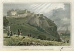 Edinburgh, the Castle from the Mound, 1831