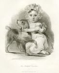 The Faithful Guardian (young girl with puppy), 1844