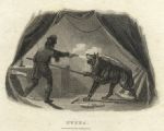 Hyena, being shot, 1806