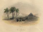 Egypt, the Pyramids, 1849